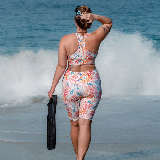 Coral Reef 8" Inch Swim Shorts - Salinity Swimwear