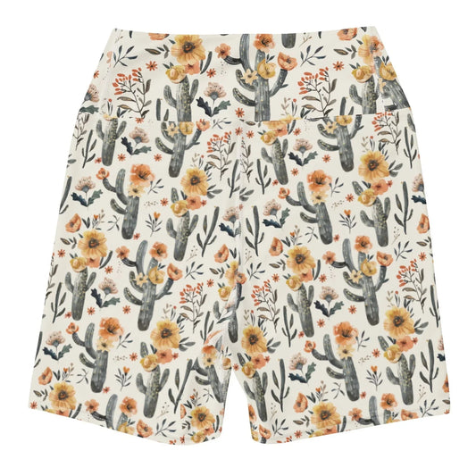Cactus Sunflower 4" Inch Dive Shorts -