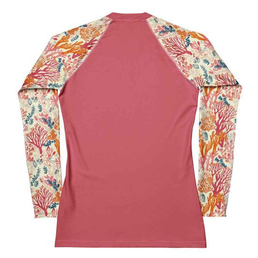 Coral Reef Women's Rash Guard Solid - Salinity Swimwear