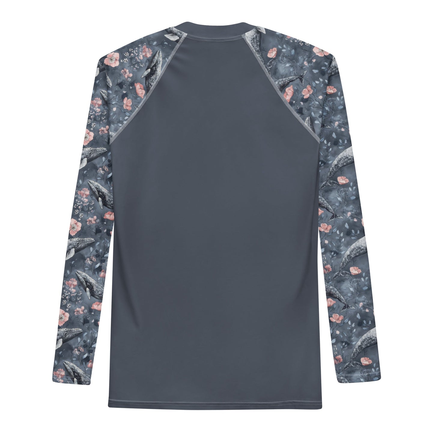 Dusky Gray Whale Men's Rash Guard -