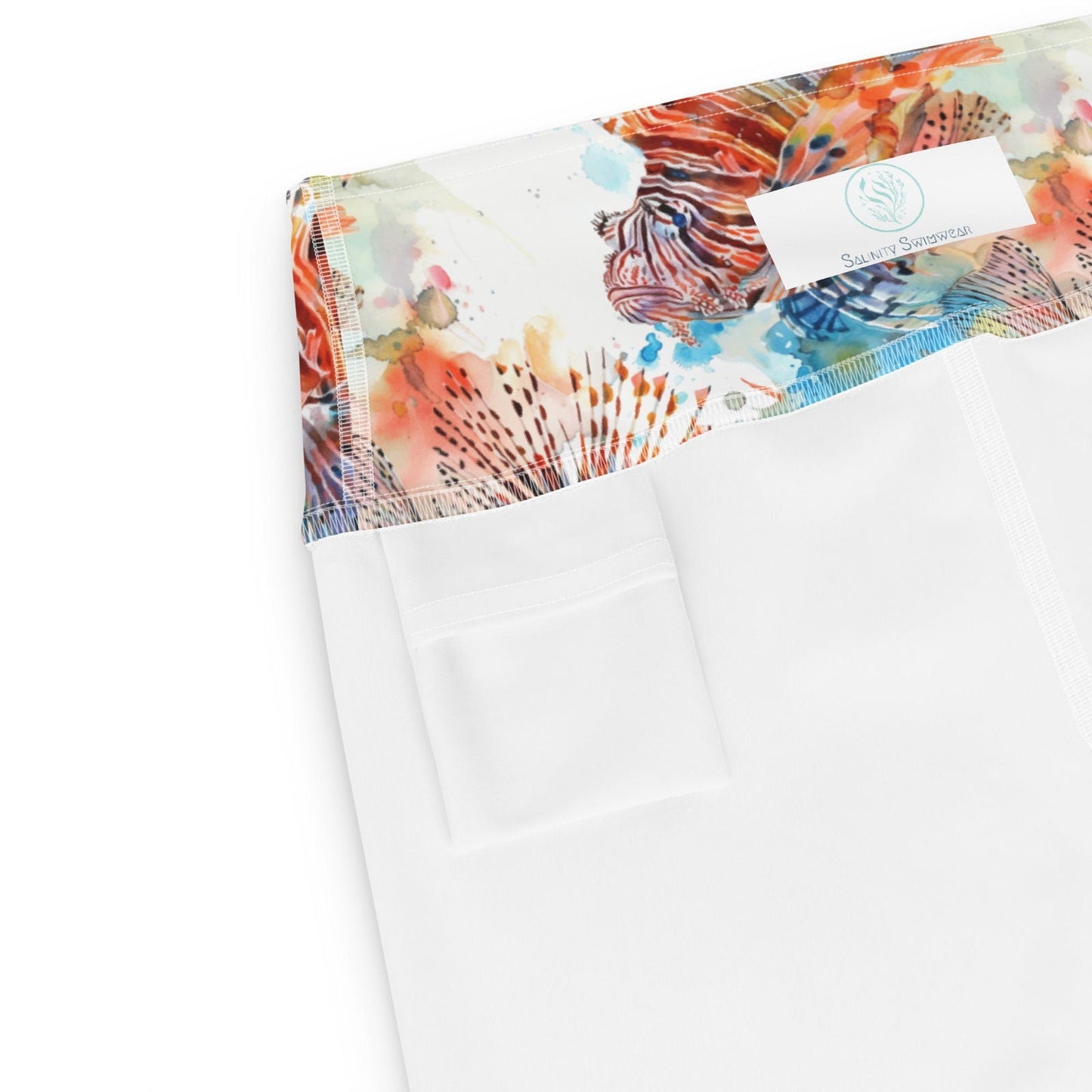 Invasive Lionfish 4" Inch Dive Shorts -
