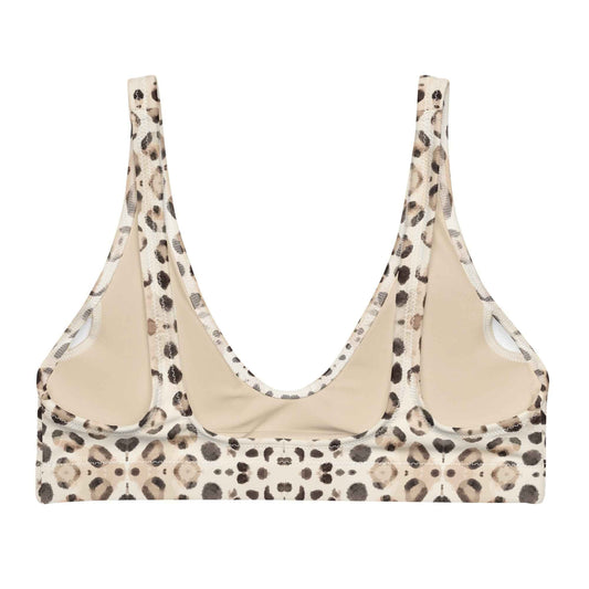 Leopard Shark Eco Bikini Top - Salinity Swimwear