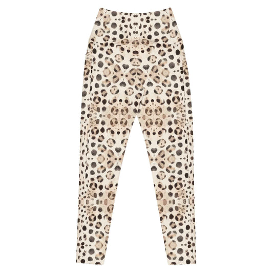 Leopard Shark Eco Swim Leggings With Pockets -