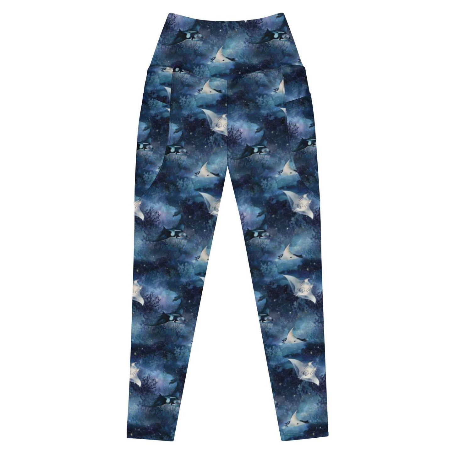 Moonlight Manta Eco Swim Leggings With Pockets - Salinity Swimwear