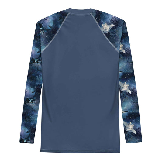 Moonlight Manta Men's Rash Guard -