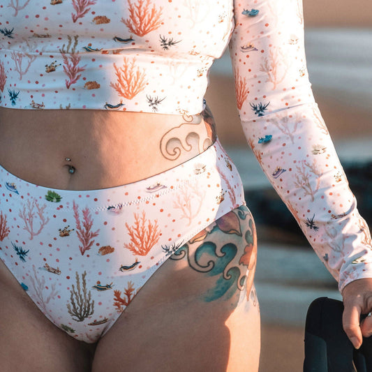 Nudibranch Bliss High-Waisted Bikini Bottom -