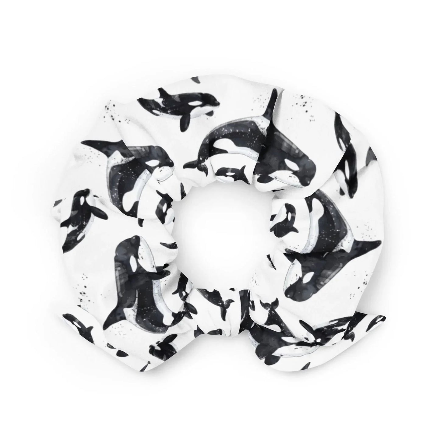 Orca Pod Eco-Scrunchie -
