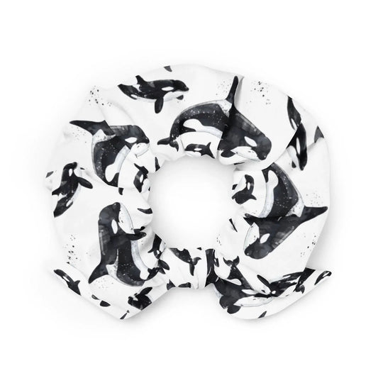 Orca Pod Eco-Scrunchie -