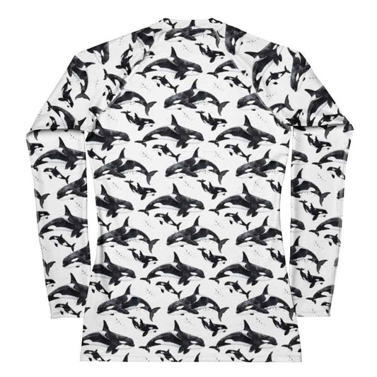 Orca Pod Women's Rash Guard -
