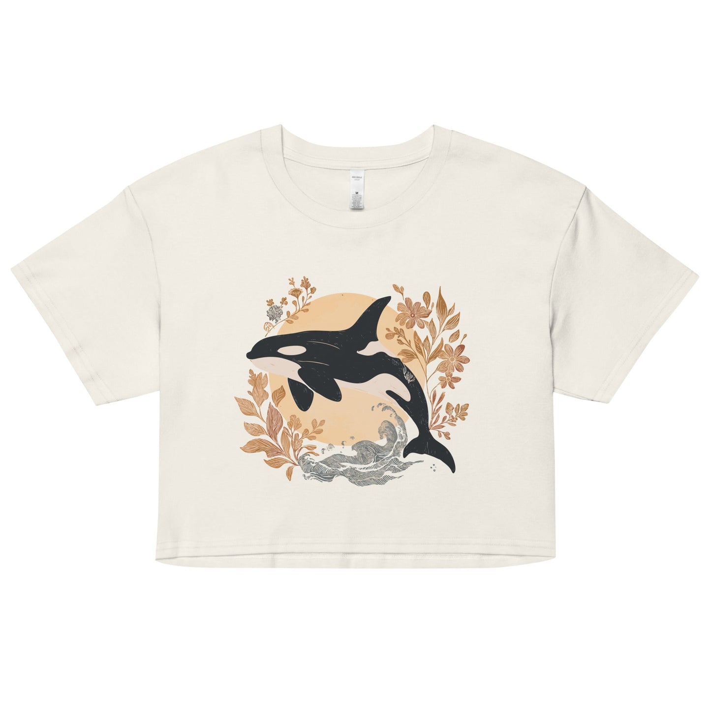 Orca Sunset Women’s Crop Top -