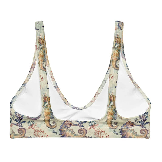 Seahorse Haven Eco Bikini Top -