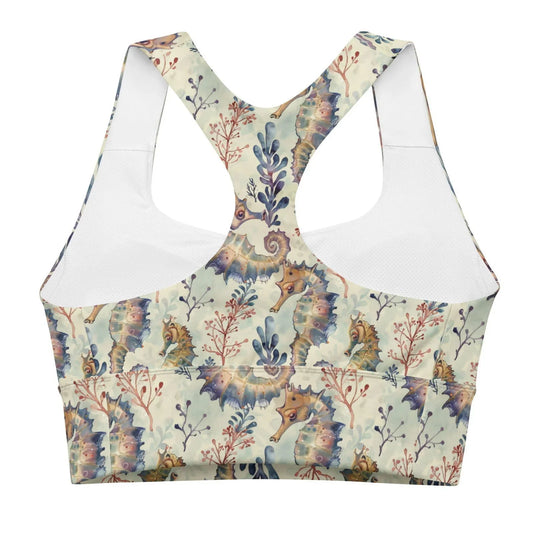 Seahorse Haven Eco Sports Bra Top -