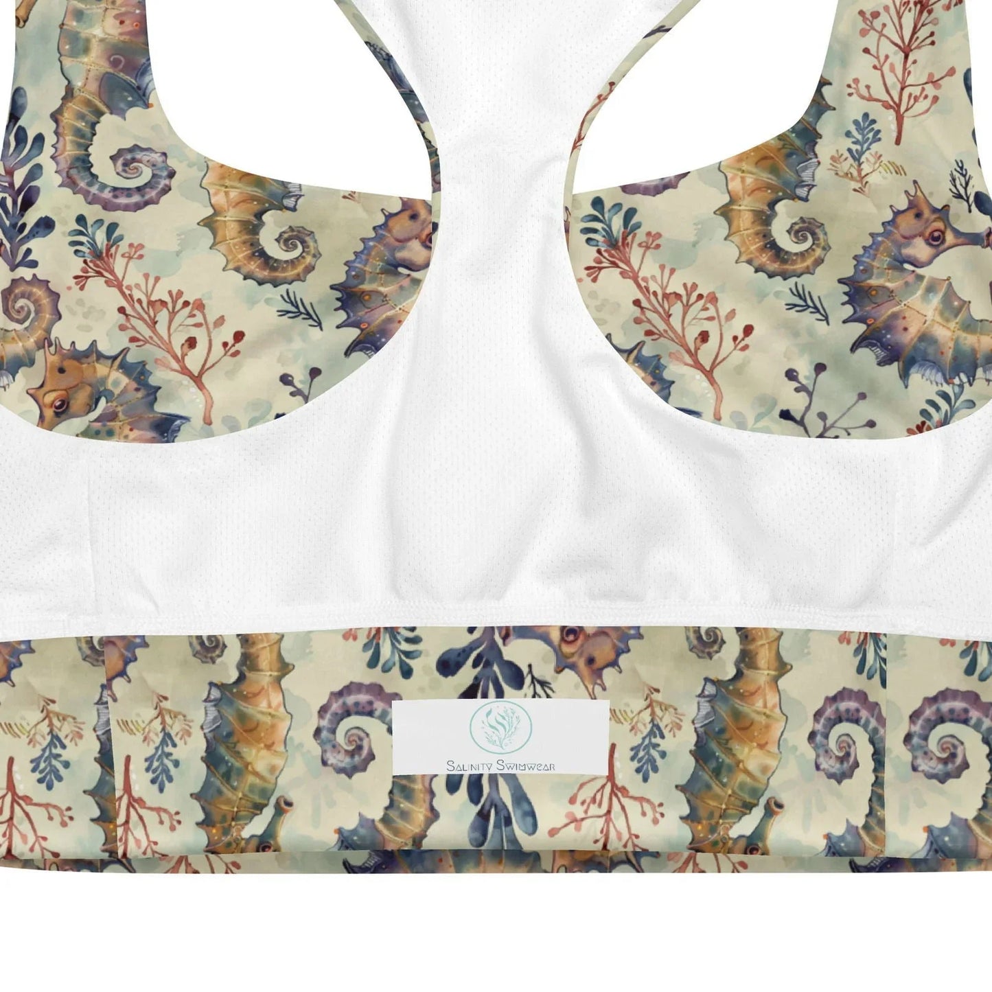 Seahorse Haven Eco Sports Bra Top -