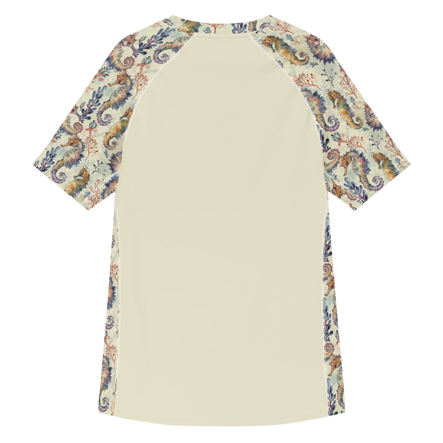 Seahorse Haven Men’s Short Sleeve Rash Guard -