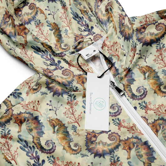 Seahorse Haven Men’s windbreaker -
