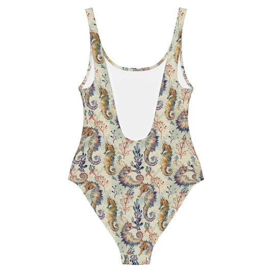 Seahorse Haven One-Piece Swimsuit -