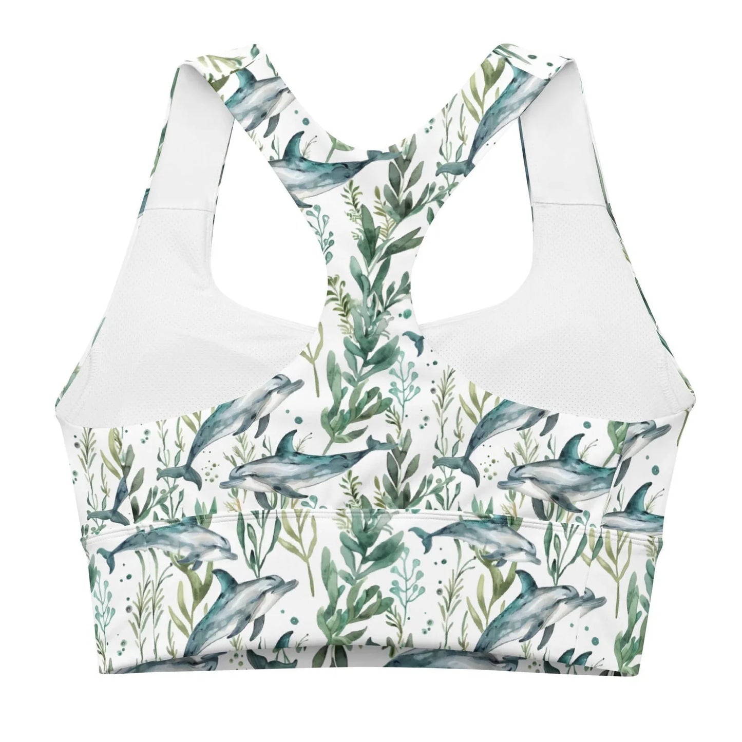 Seascape Dolphin Eco Sports Bra Top -