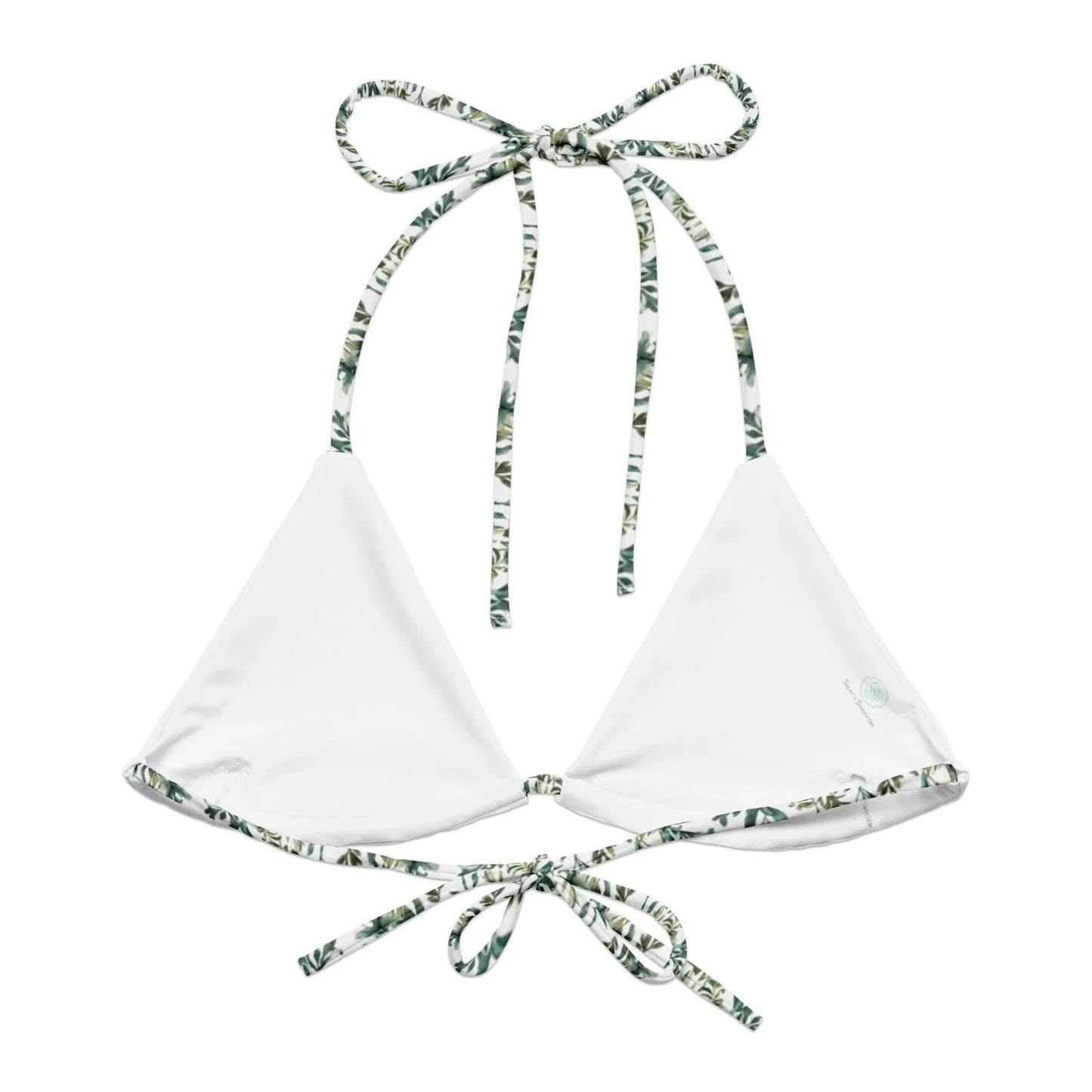 Seascape Dolphin Eco String Bikini Top -