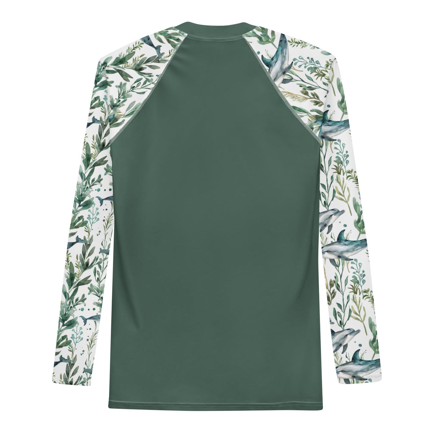 Seascape Dolphin Men's Rash Guard -