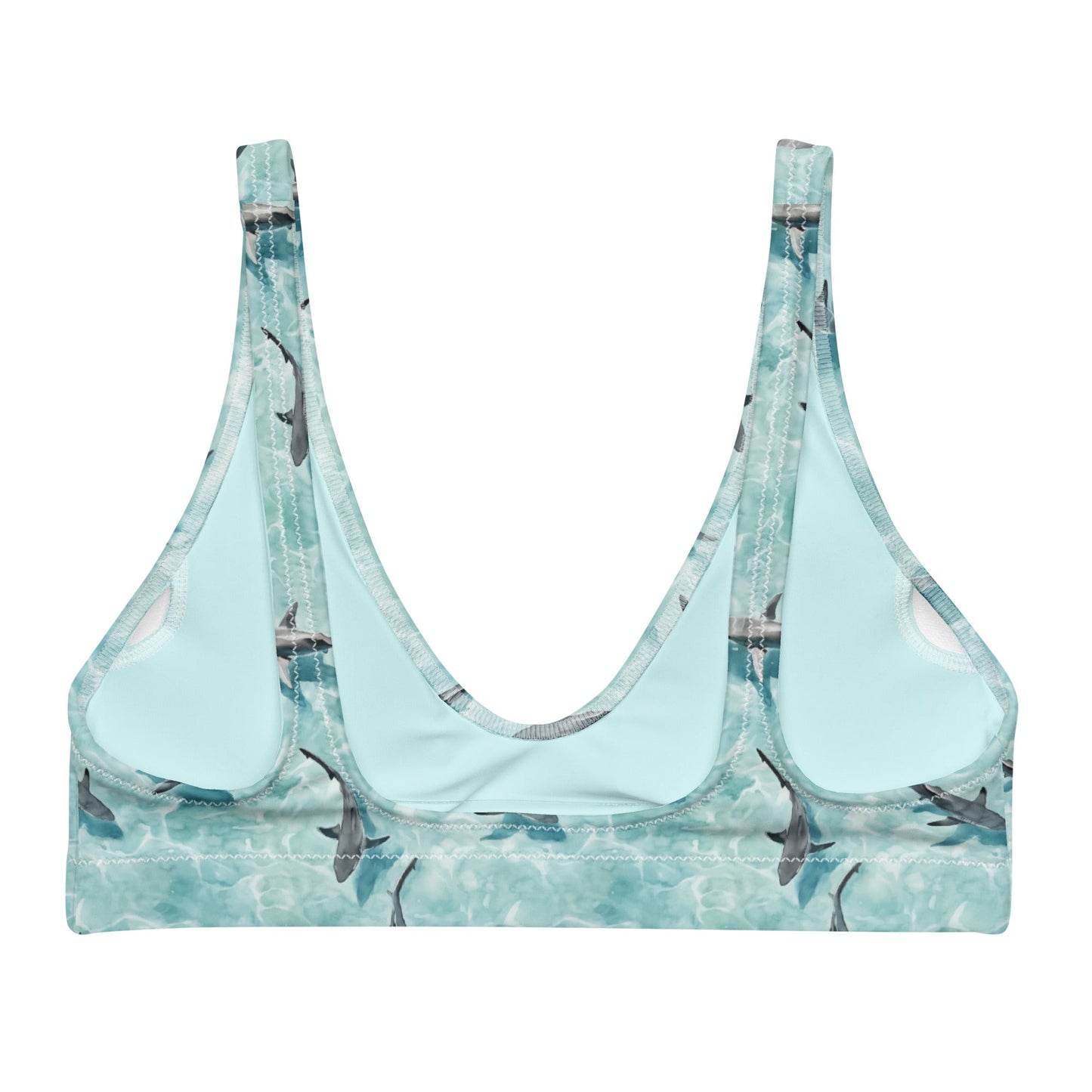Blacktip Shark Drift Eco Bikini Top -