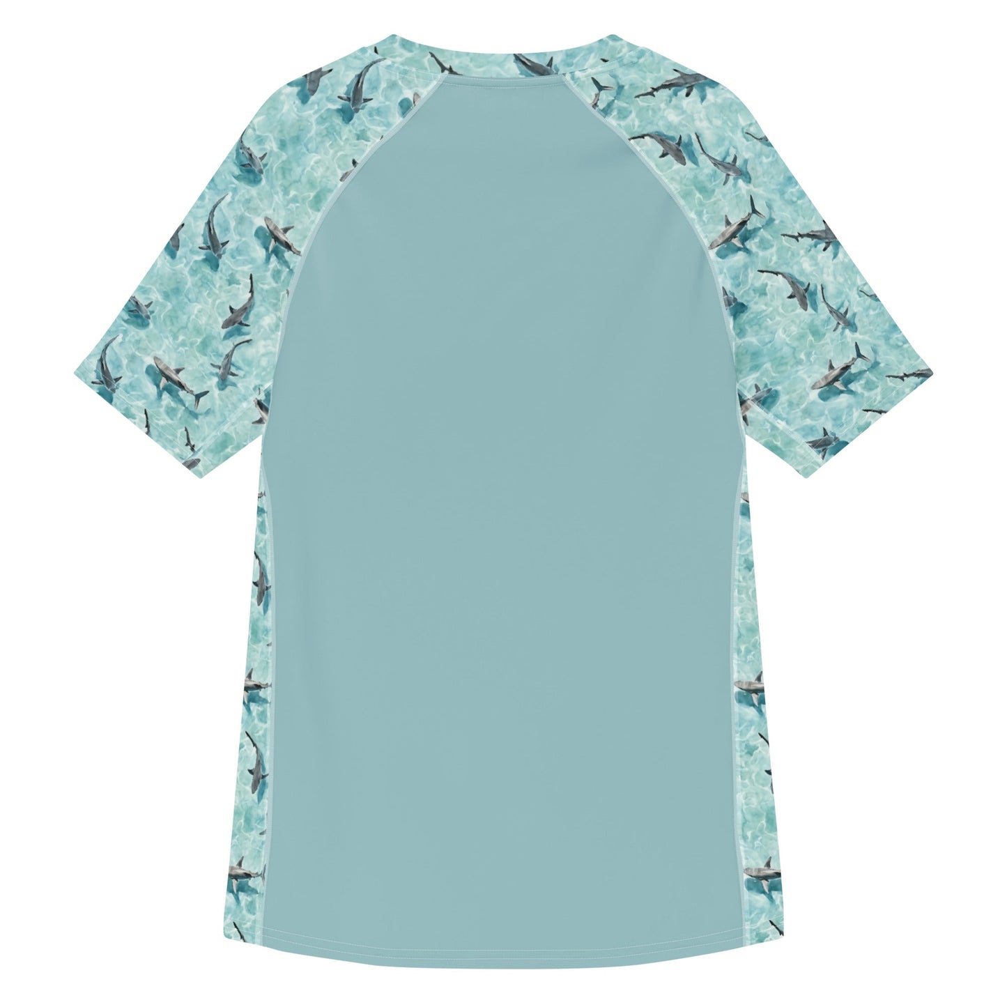 Blacktip Shark Drift Men’s Short Sleeve Swim Shirt -