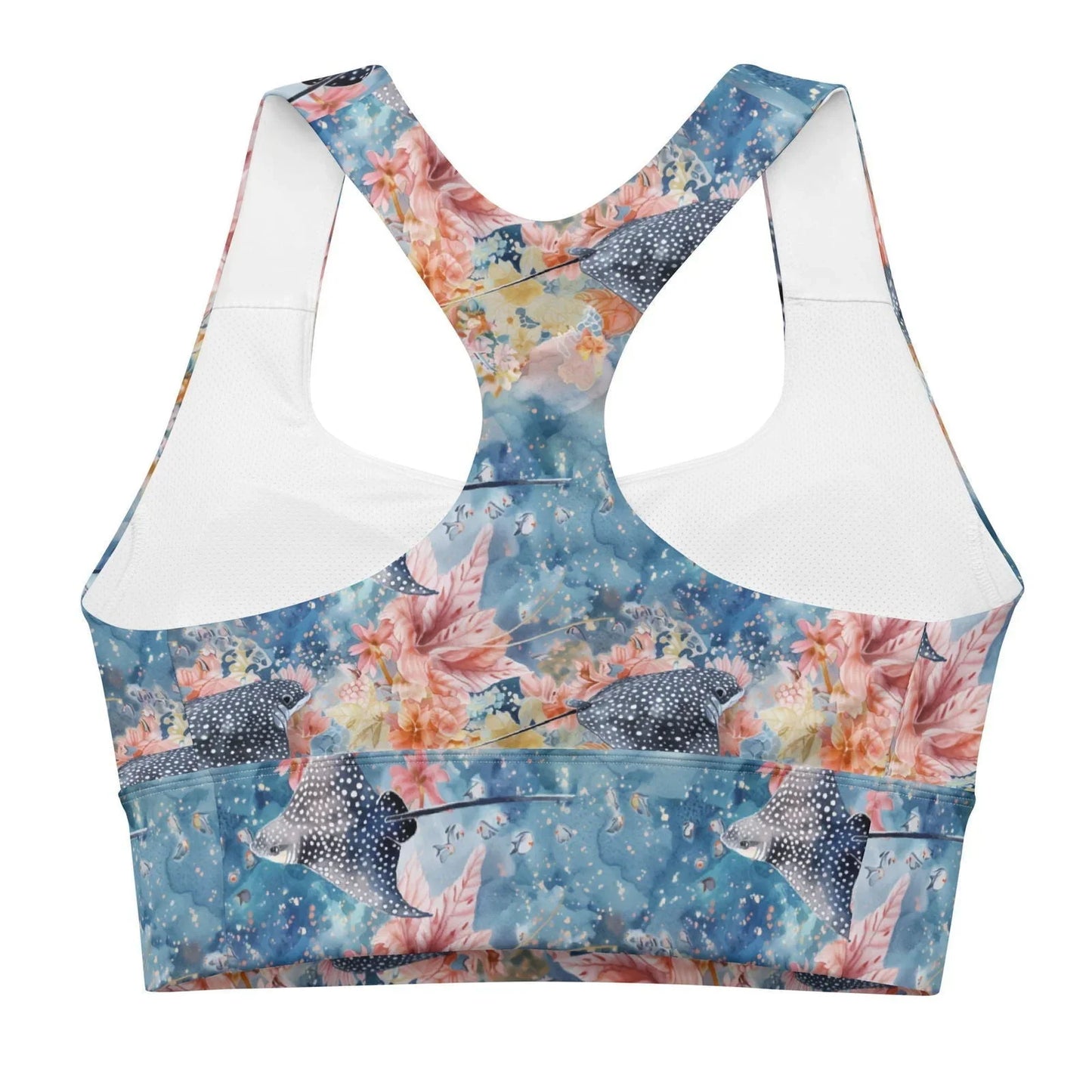 Spotted Eagle Ray Eco Sports Bra Top -