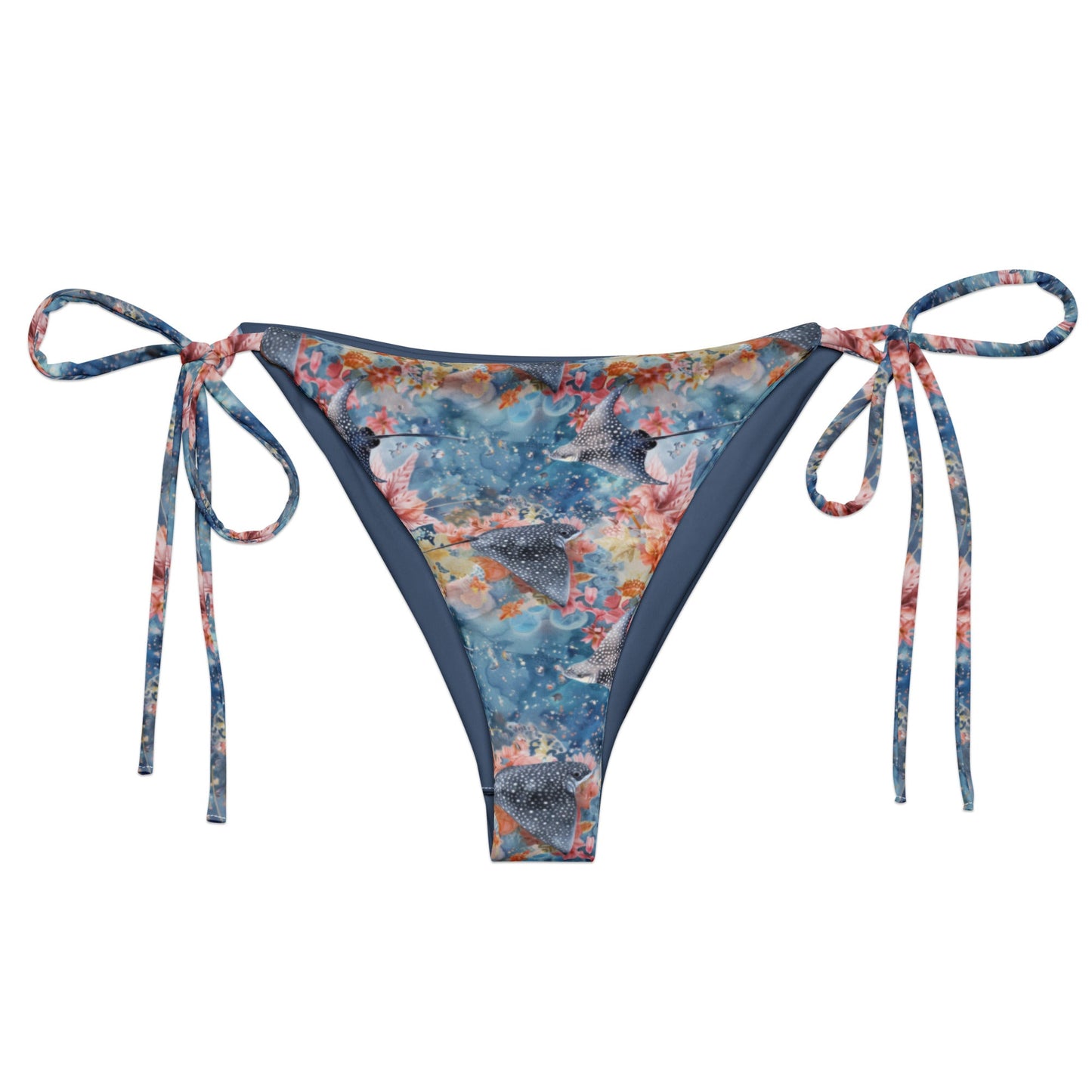 Spotted Eagle Ray Eco String Bikini Bottom -