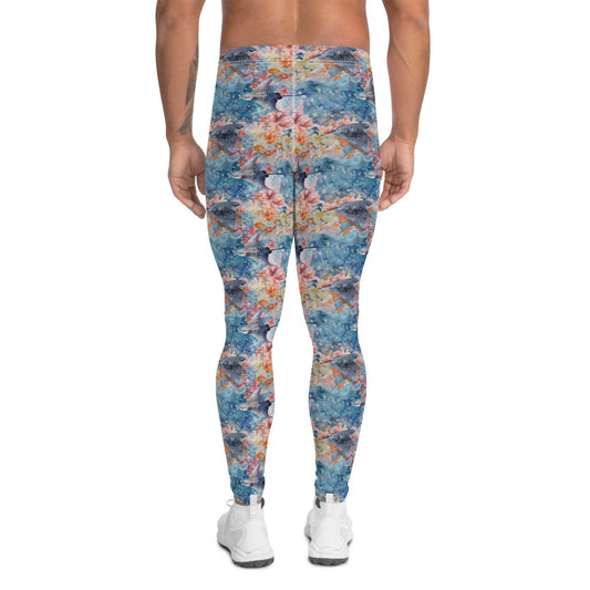 Spotted Eagle Ray Men's Swim Leggings -