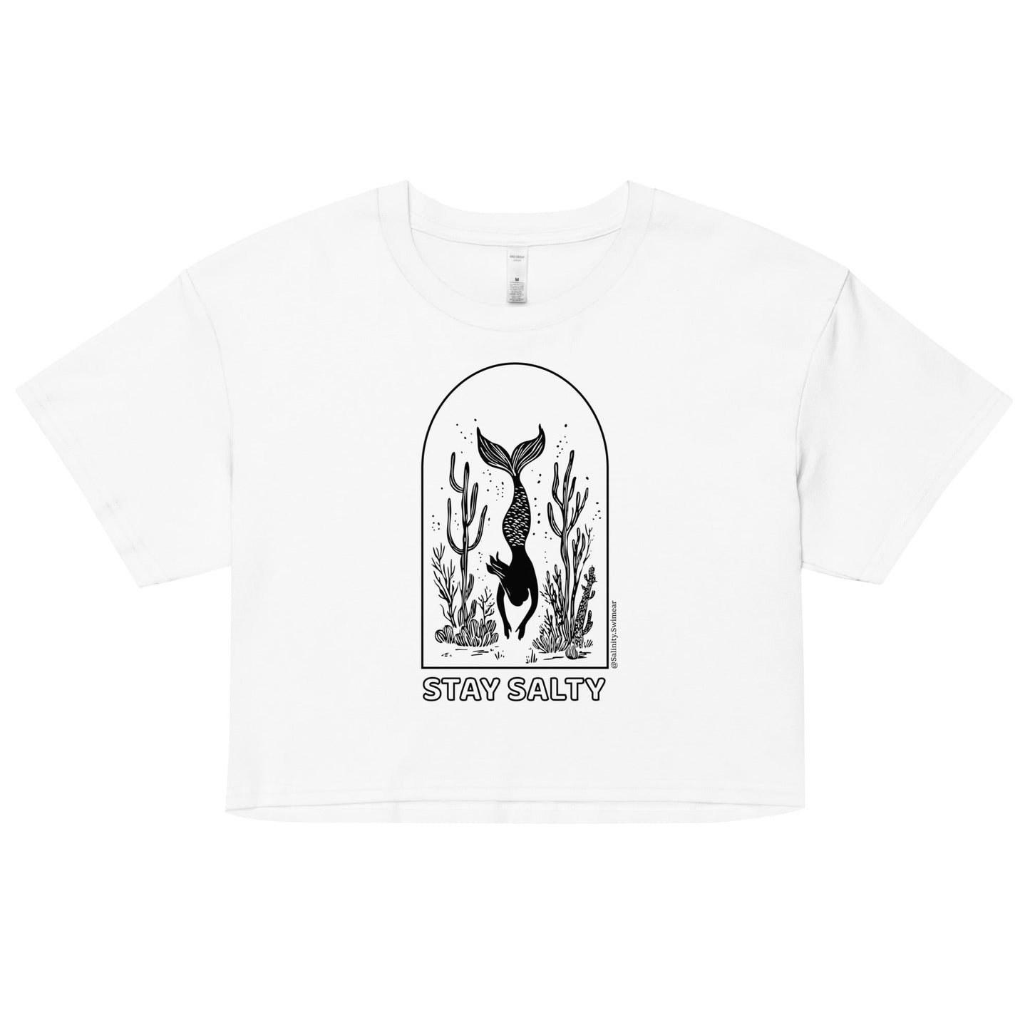 Stay Salty Women’s Crop Top -