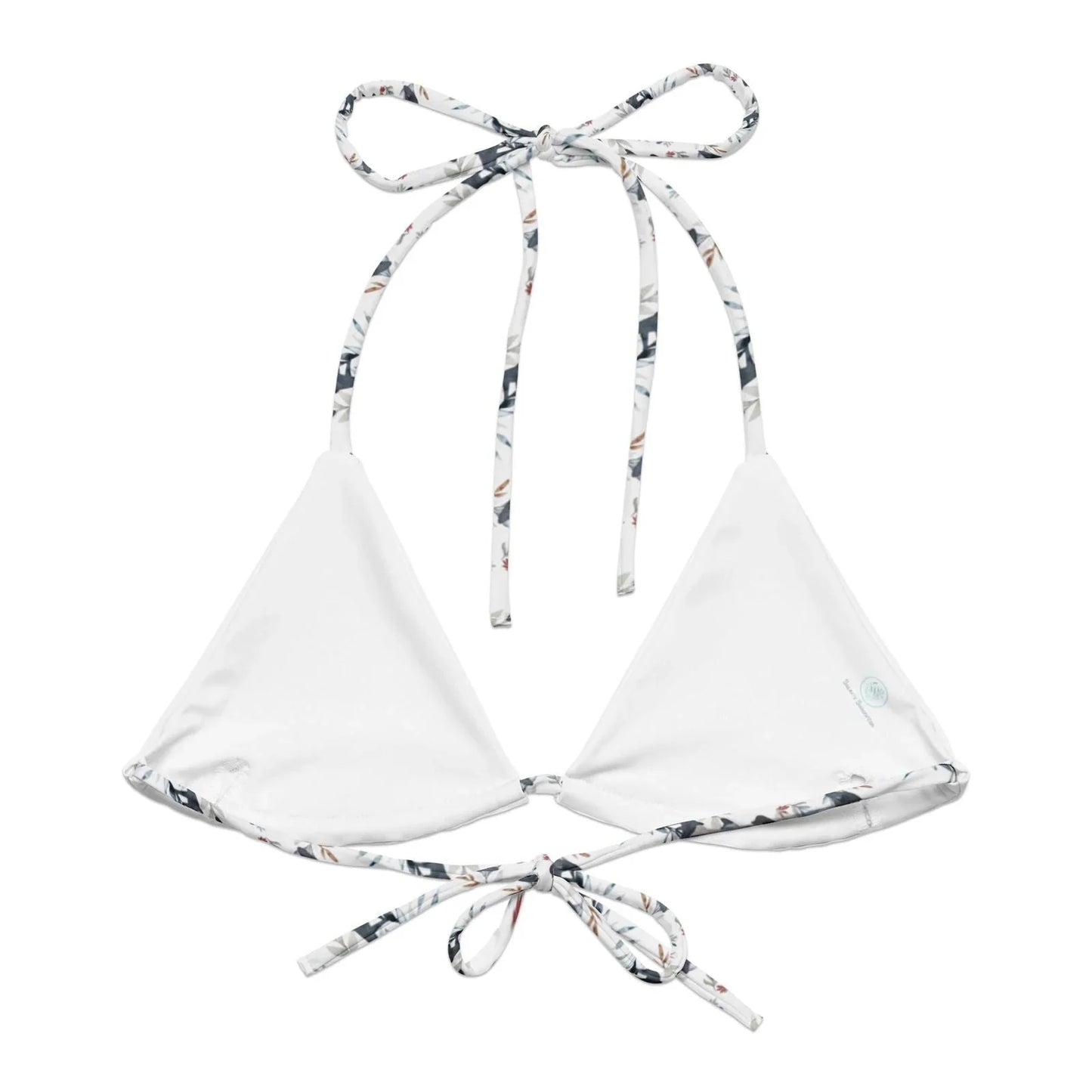 Tiger Shark Bloom Eco String Bikini Top -