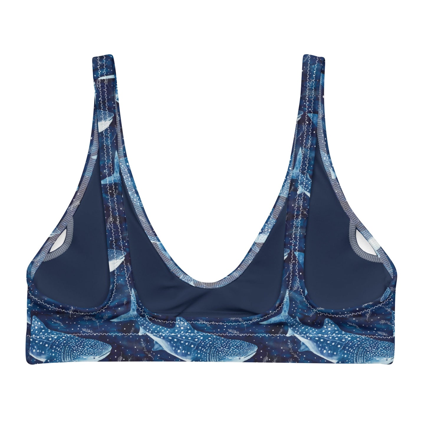 Whale Shark Dream Eco Bikini Top -