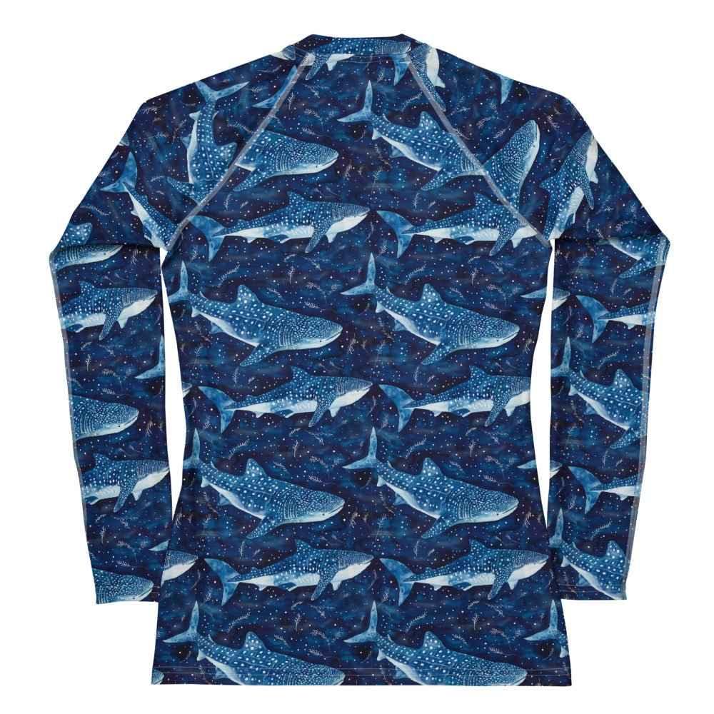 Whale Shark Dream Women's Rash Guard -