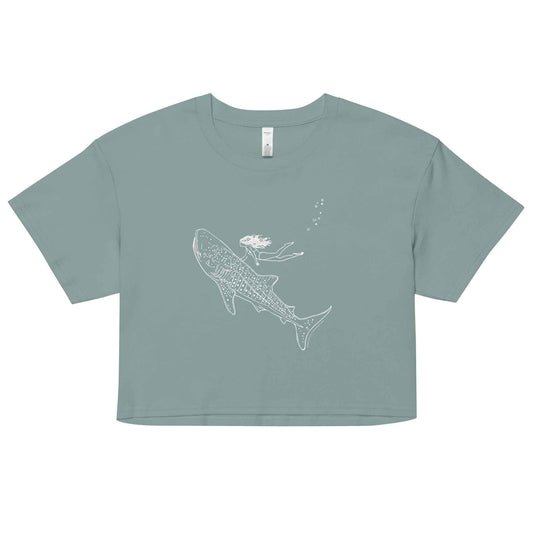 Whale Shark Moment Women’s Crop Top -
