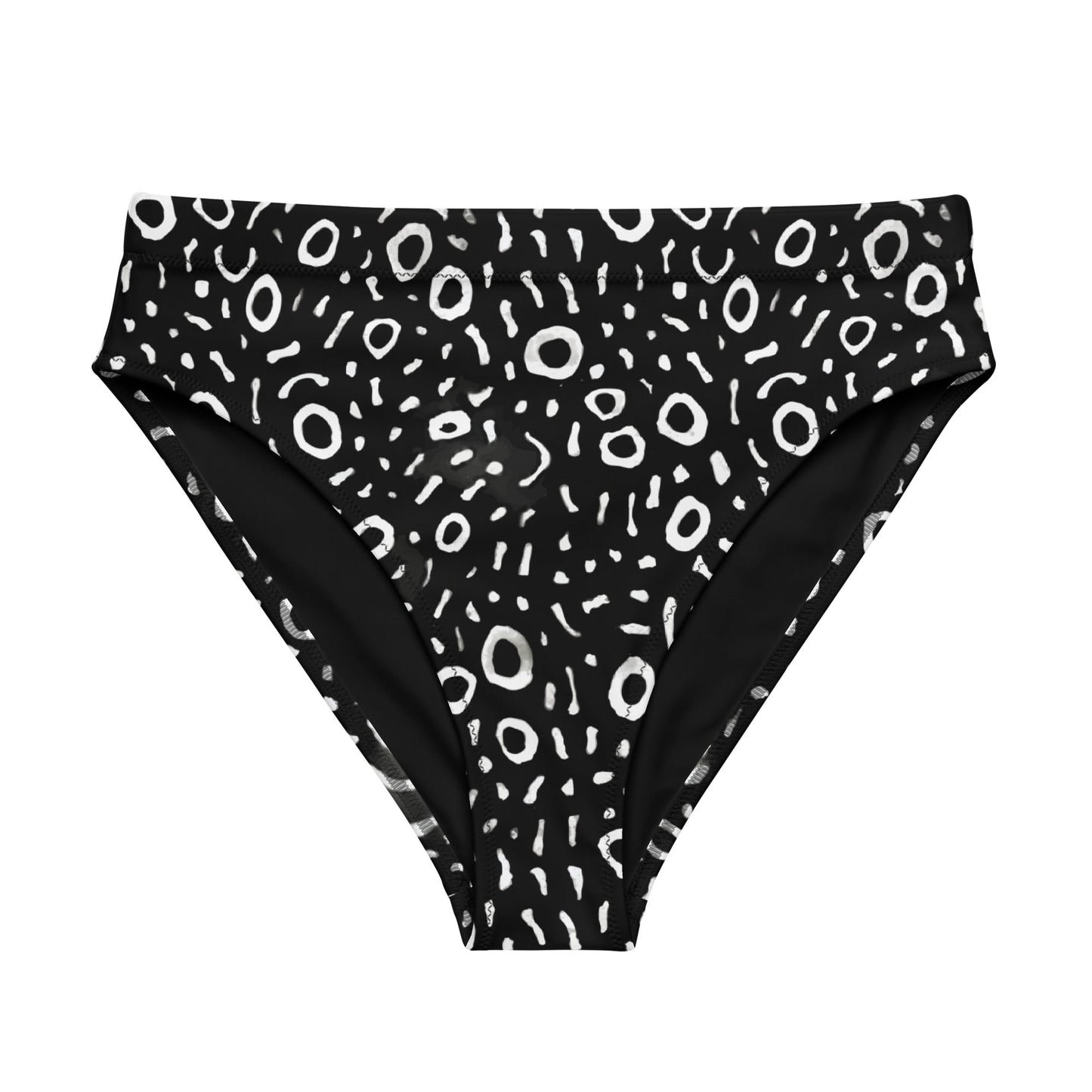 Whale Shark Mosaic Eco High-Waisted Bikini Bottom -