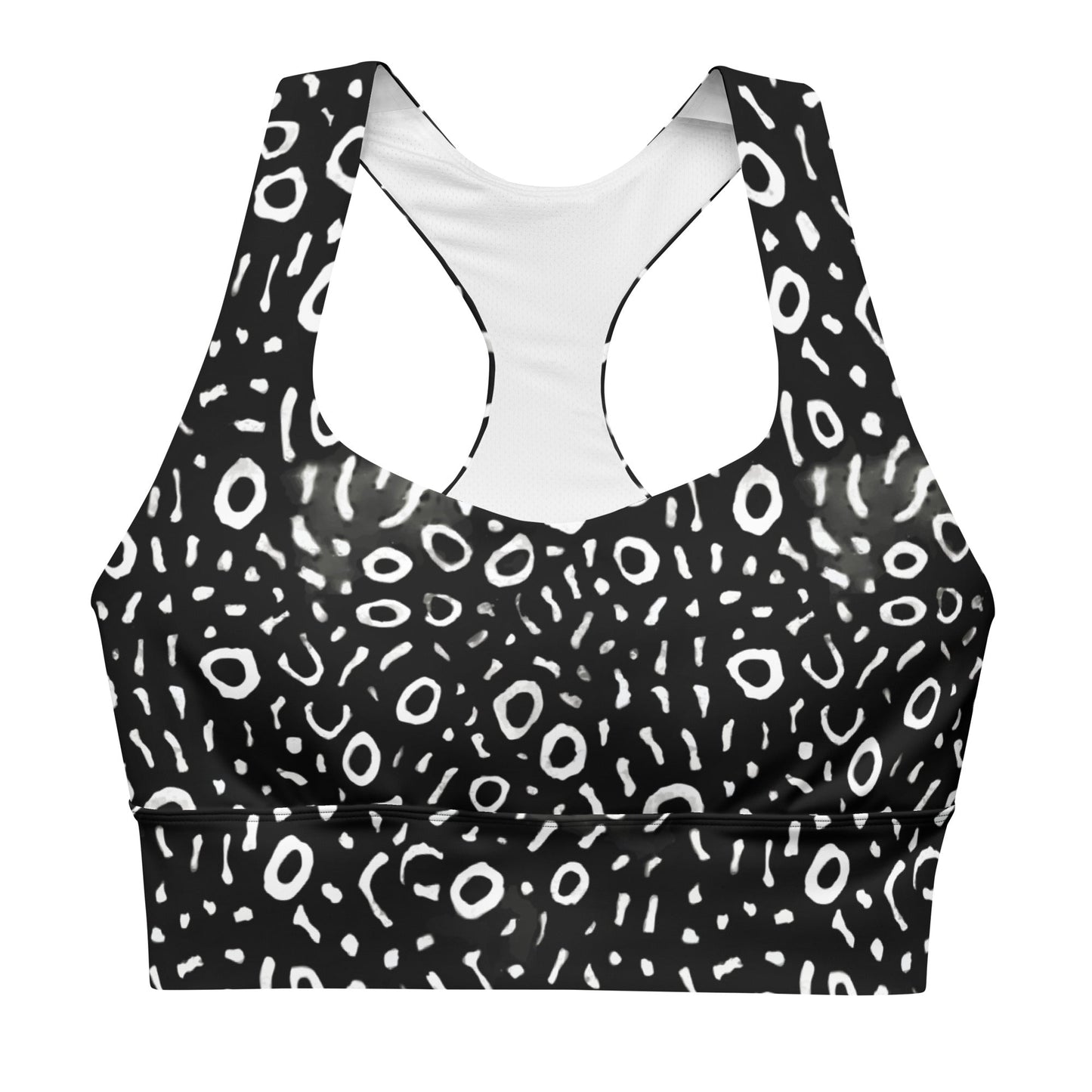 Whale Shark Mosaic Eco Sports Swim Top -