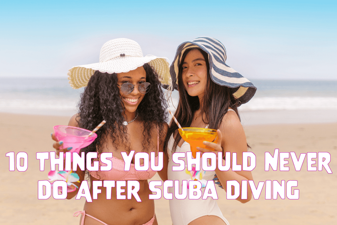 10 Things You Should Never Do After Scuba Diving - Salinity Swimwear