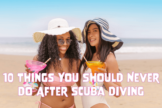 10 Things You Should Never Do After Scuba Diving - Salinity Swimwear