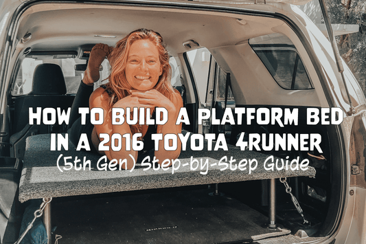 How to Build a Platform Bed in a 2016 Toyota 4Runner (5th Gen) – Step-by-Step Guide - Salinity Swimwear
