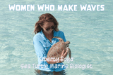 Women Who Make Waves: Liberty Boyd, Sea Turtle Marine Biologist - Salinity Swimwear