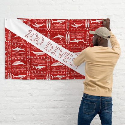 100th Dive Flag - 
