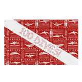 100th Dive Flag -  - ["flag"]