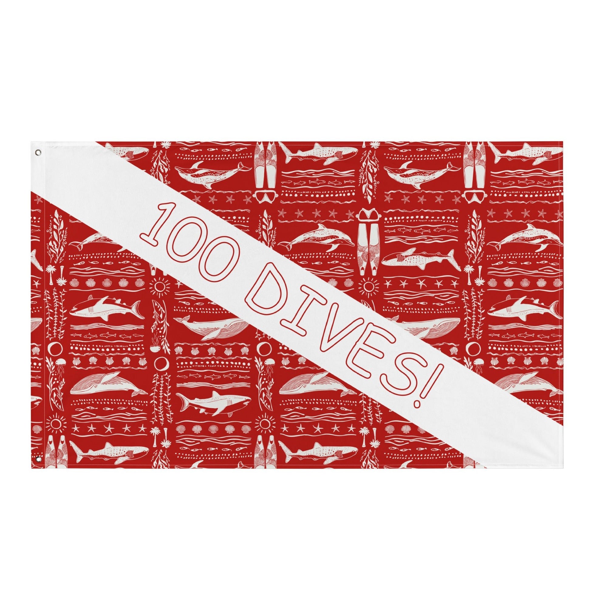 100th Dive Flag - 