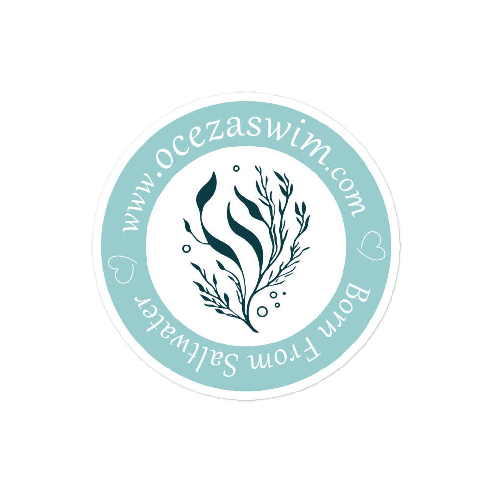 Oceza Born from Saltwater Sticker