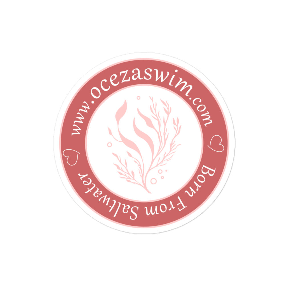 Oceza Born from Saltwater Sticker