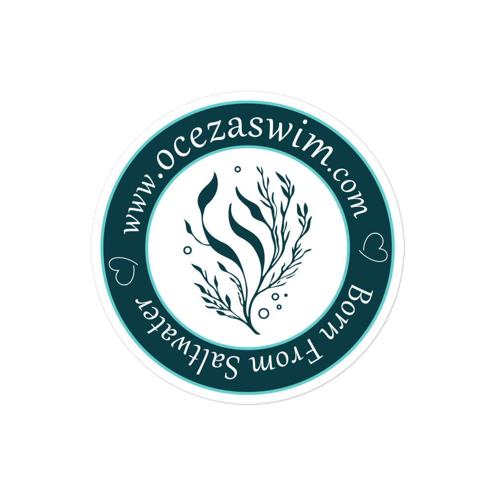 Oceza Born from Saltwater Sticker