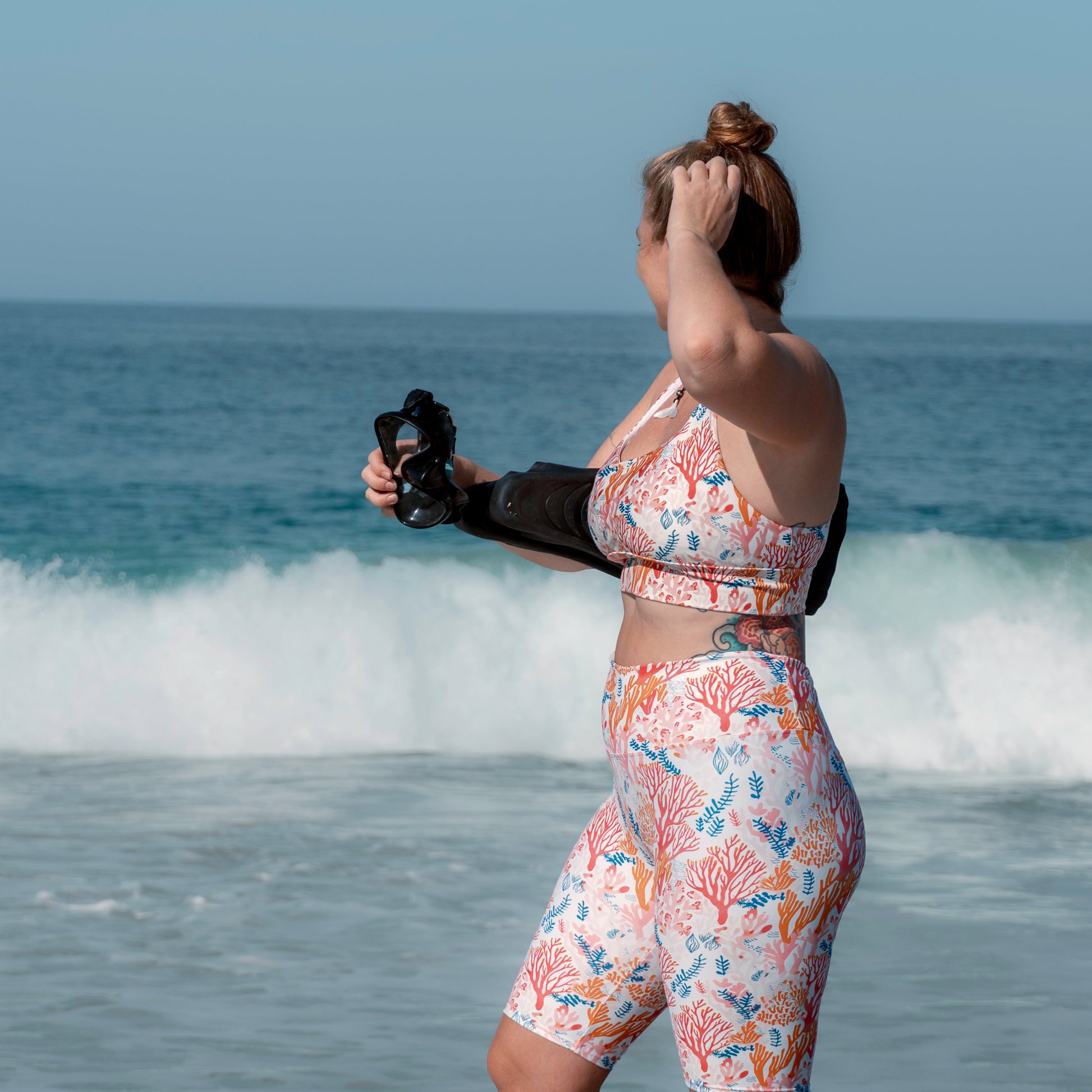 Coral Reef 8" Inch Swim Shorts - 
