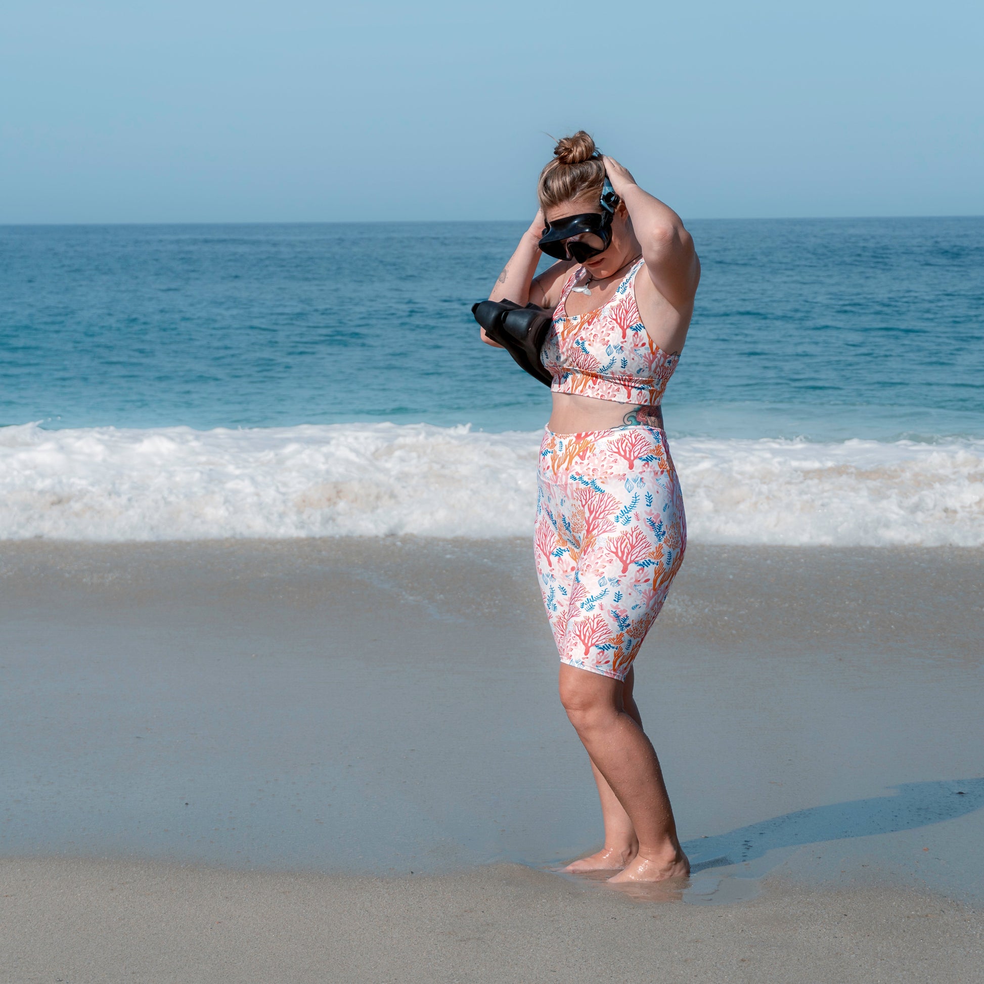 Coral Reef 8" Inch Swim Shorts - 