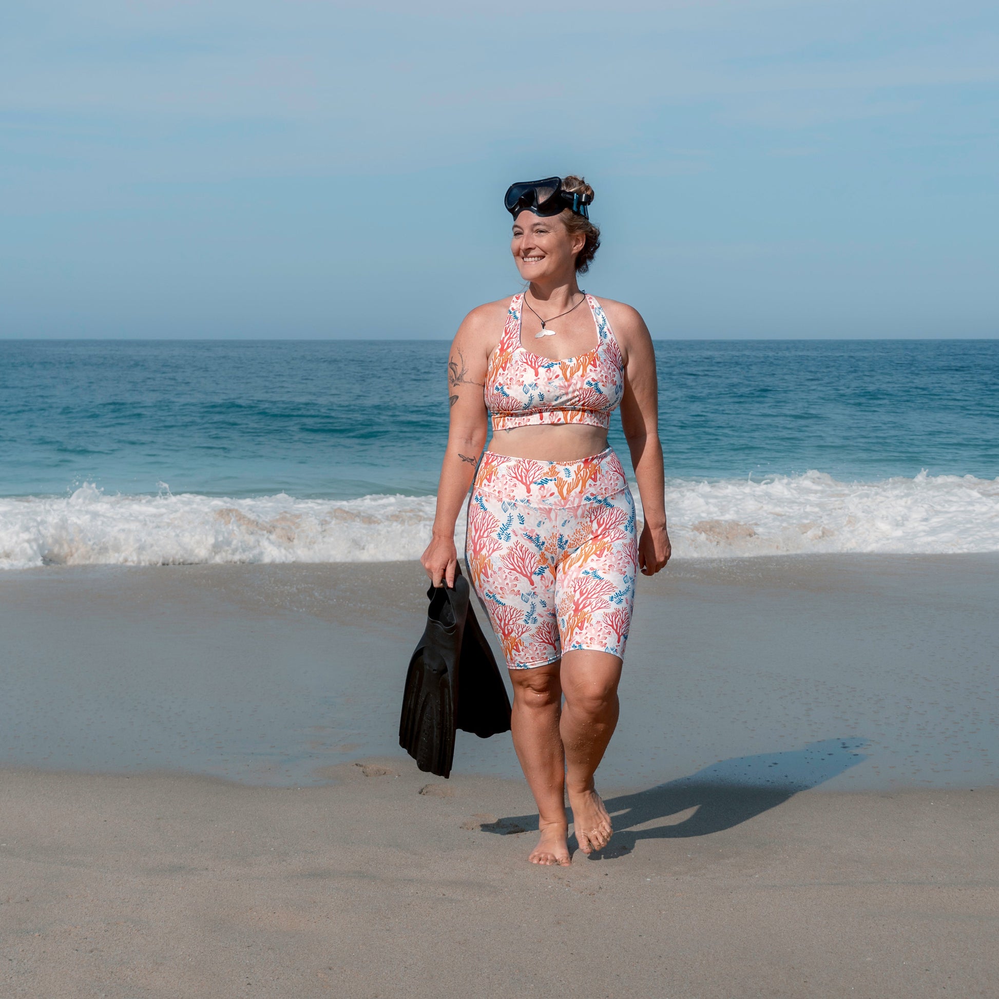 Coral Reef 8" Inch Swim Shorts - 