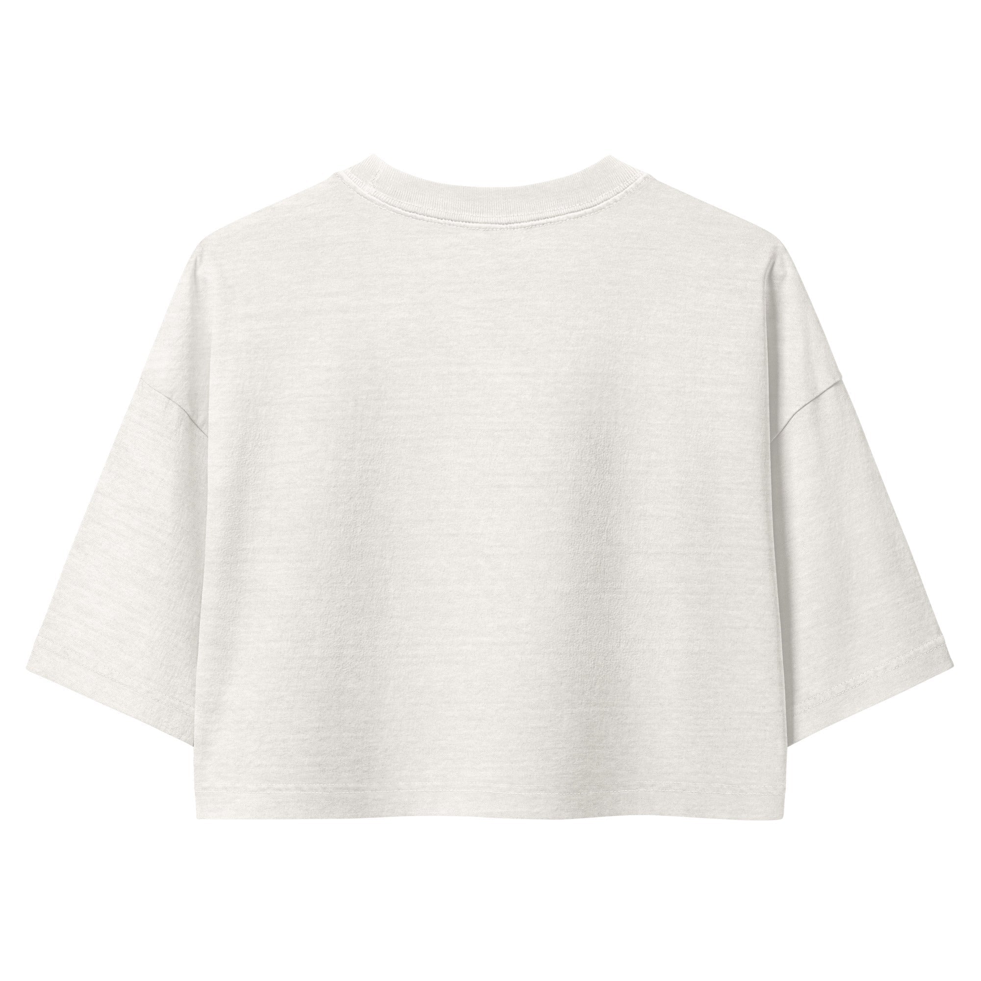 Oceza Ask Me About Sharks Cropped Tee