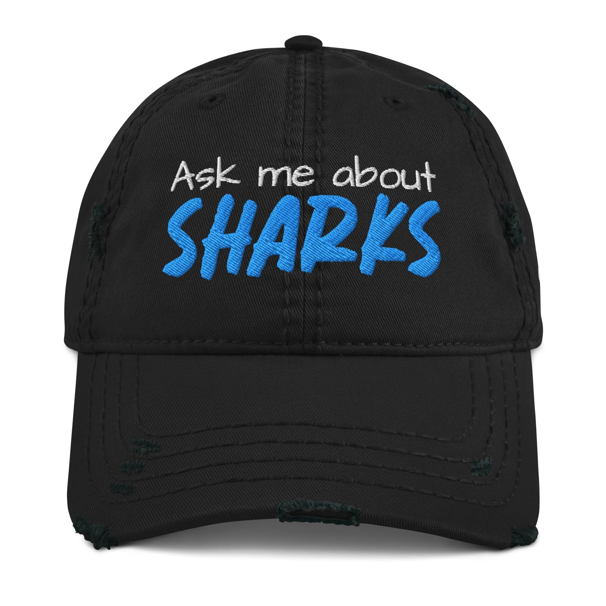 Oceza Ask Me About Sharks Hat